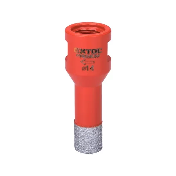 EXTOL PREMIUM körkivágó csempére, gyémánt vágóél; 12mm × M14, sarokcsiszolóba fogható Újdonság