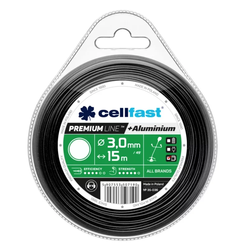 CELLFAST Damil kör PREMIUM 3,0 mm x 15 m Népszerű