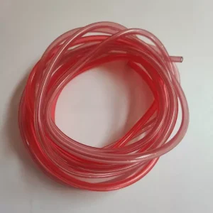 Benzincső 2,0mm* 4,00mm, piros Szezonális akció