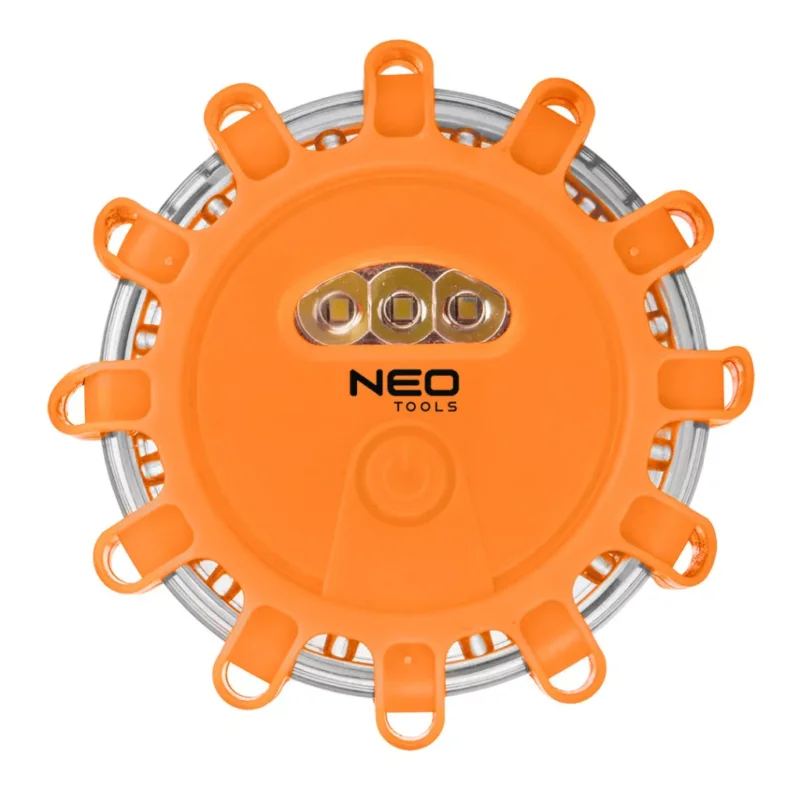 NEO TOOLS 99-128 Elakadásjelző lámpa, 12+3 LED, 5 világítási funkció Szuper akció